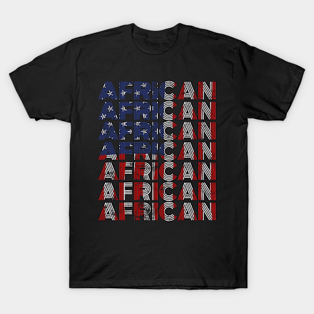 Afro American Vintage T-Shirt by Rayrock76
